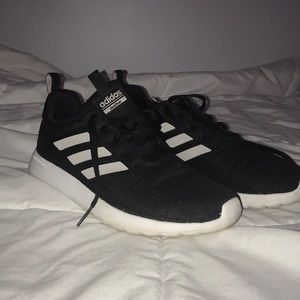 adidas black and white sneakers
